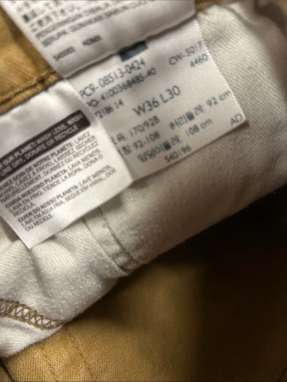 Levi's Slim Straight Jeans in Khaki Brown